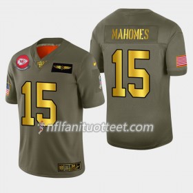 Miesten Kansas City Chiefs NFL Pelipaita Patrick Mahomes 15 Nike 2019 Salute to Service